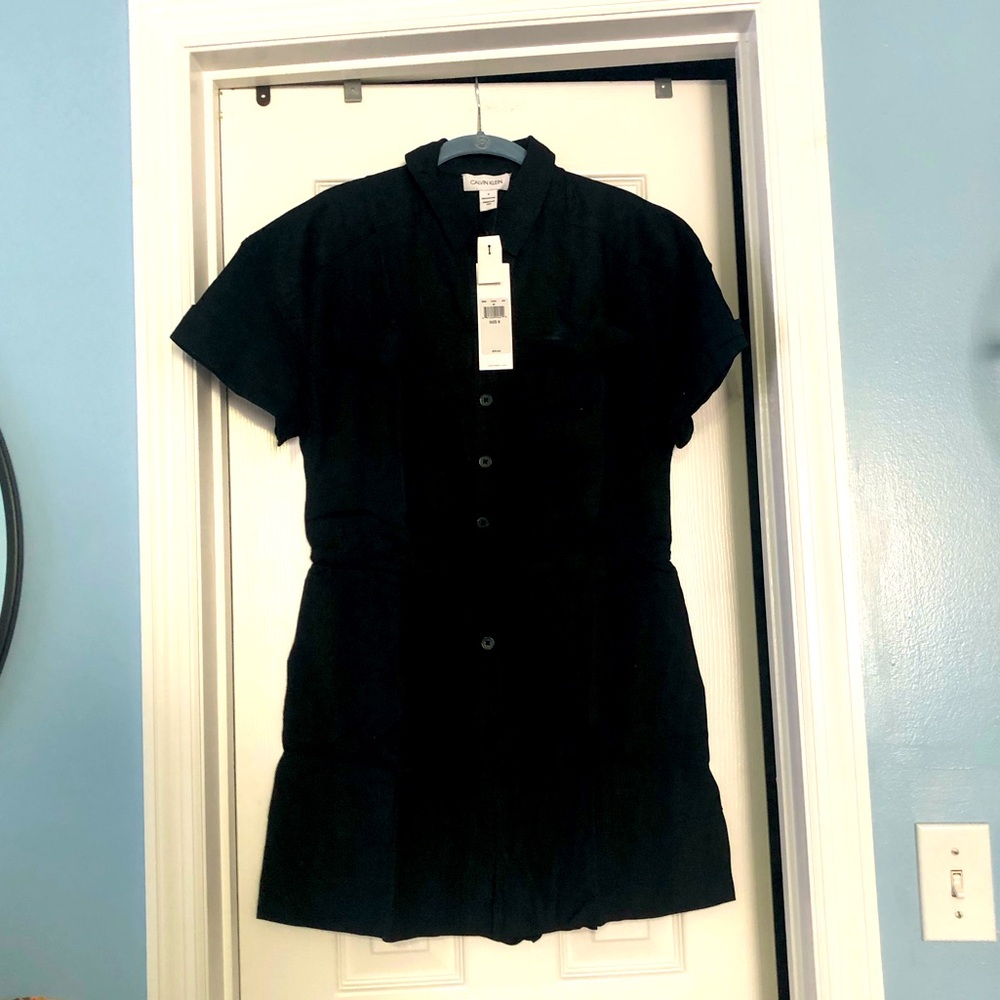 Calvin Klein Black Romper